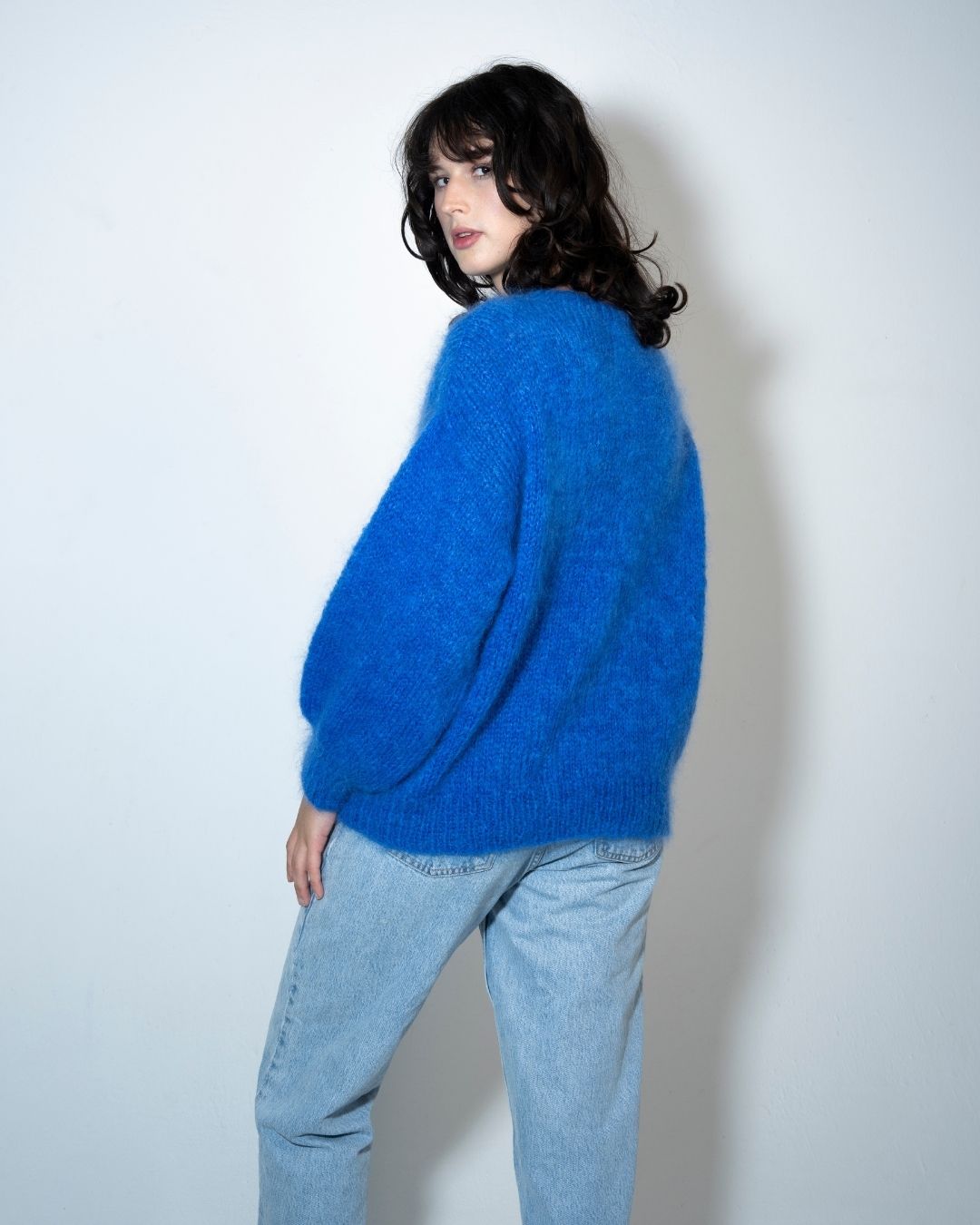 Mohair Jersey Single Knit | Royal Blue