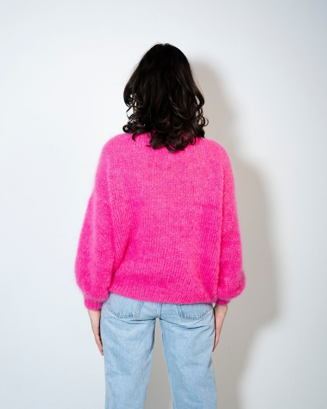 Mohair Jersey Single Knit | Cerise