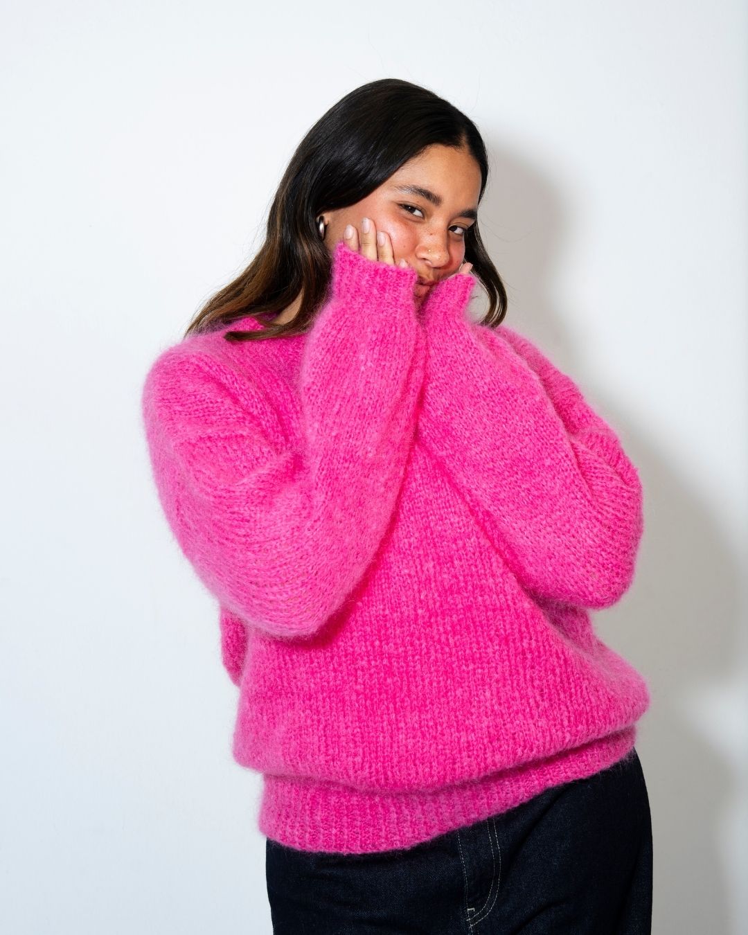 Mohair Jersey Single Knit | Cerise