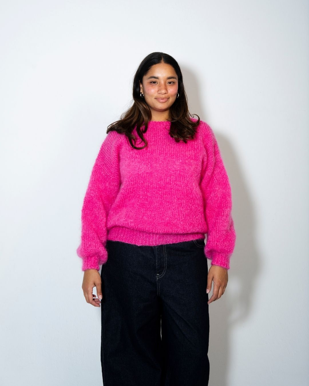 Mohair Jersey Single Knit | Cerise