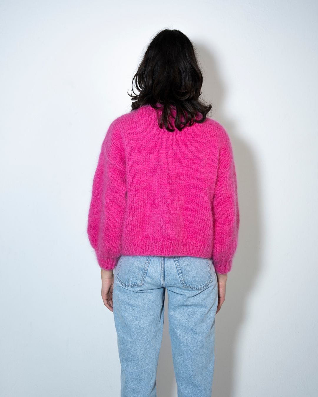 Mohair Jersey Single Knit | Cerise
