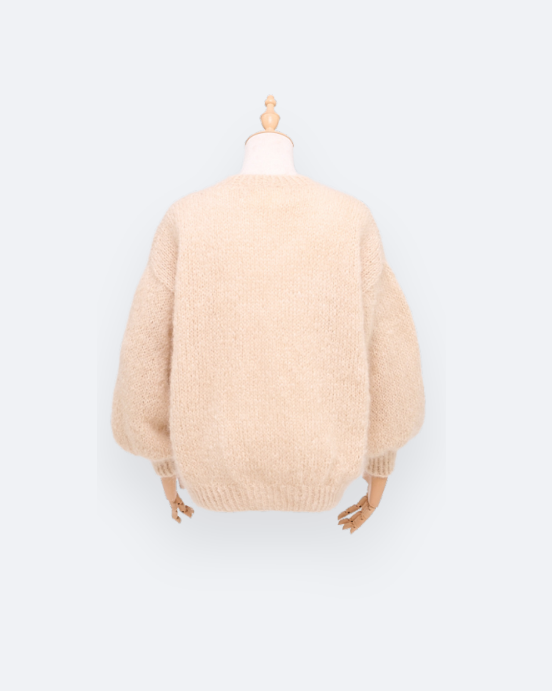Mohair Cardigan Single Knit | Sand