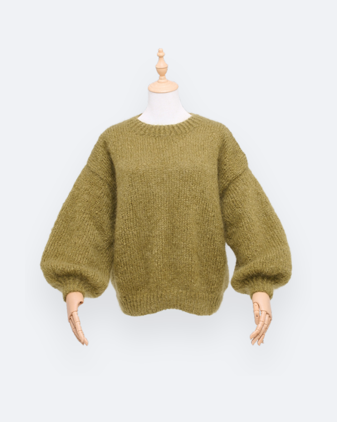 Mohair Jersey Single Knit | Khaki Olive