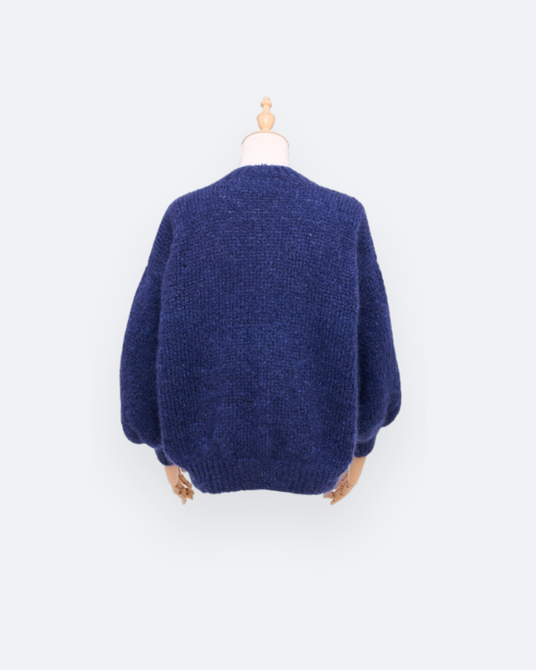 Mohair Cardigan Single Knit | Navy