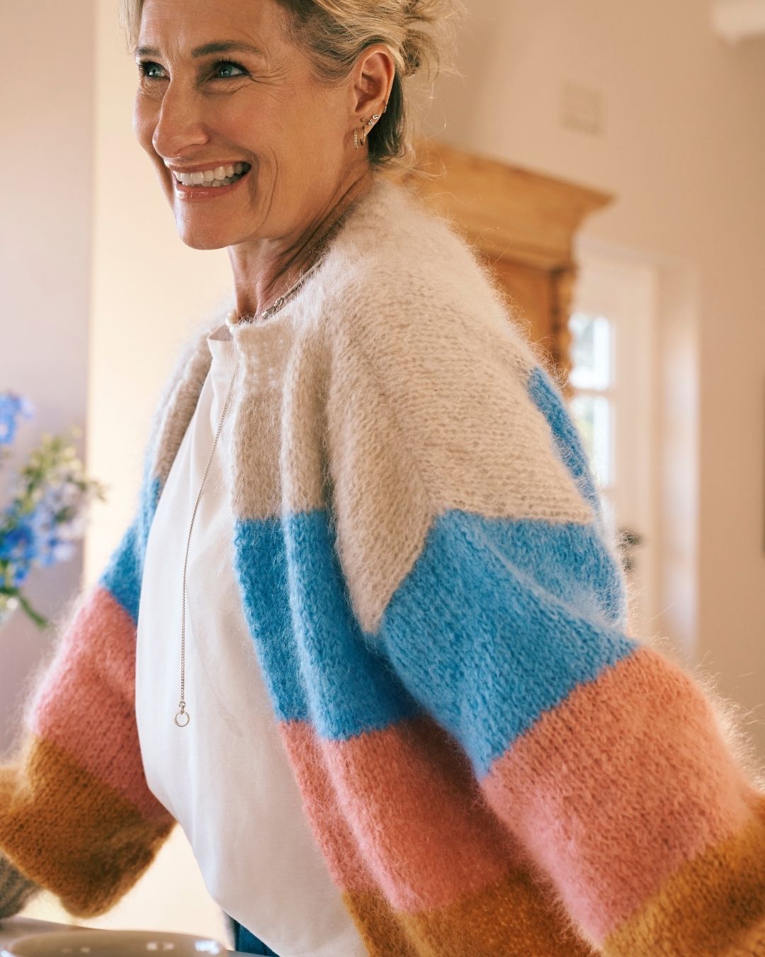 Mohair Cardigan Single Knit | Mount Nelson #1