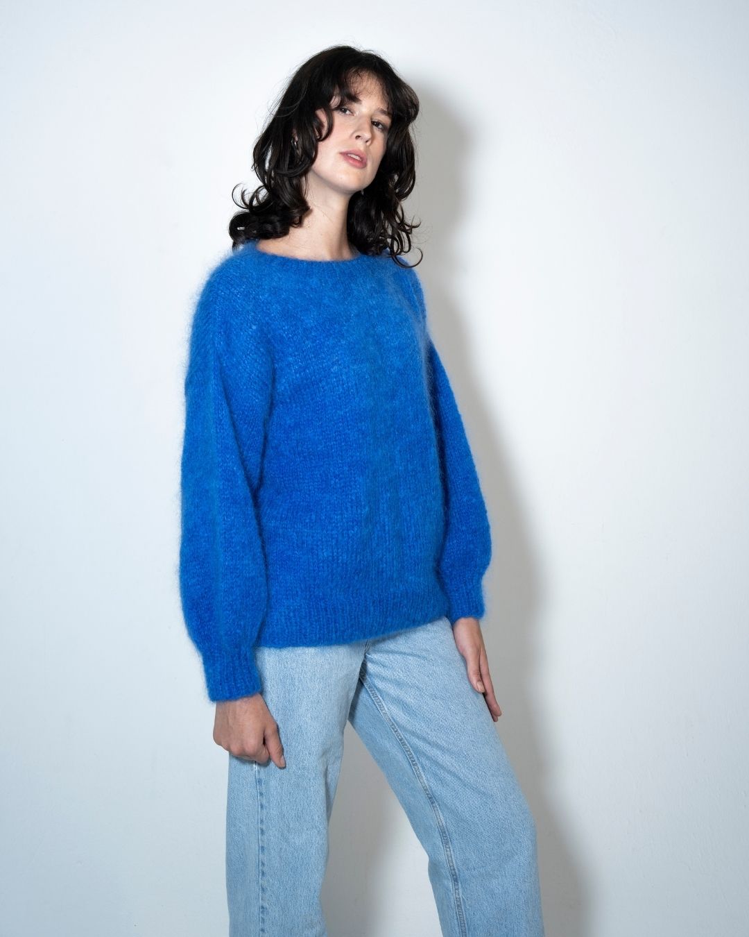 Mohair Jersey Single Knit | Royal Blue